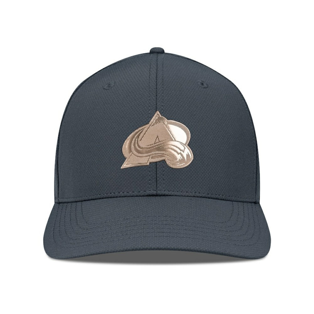 Colorado Avalanche Levelwear Rise Copper Insignia Flex Hat - NHL Hats