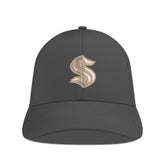 Seattle Kraken Levelwear Ascend Copper Insignia Vented Adjustable Hat - NHL Hats