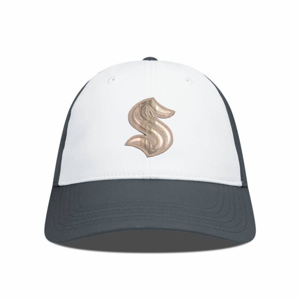Seattle Kraken Levelwear Endure Copper Insignia Adjustable Hat - NHL Hats