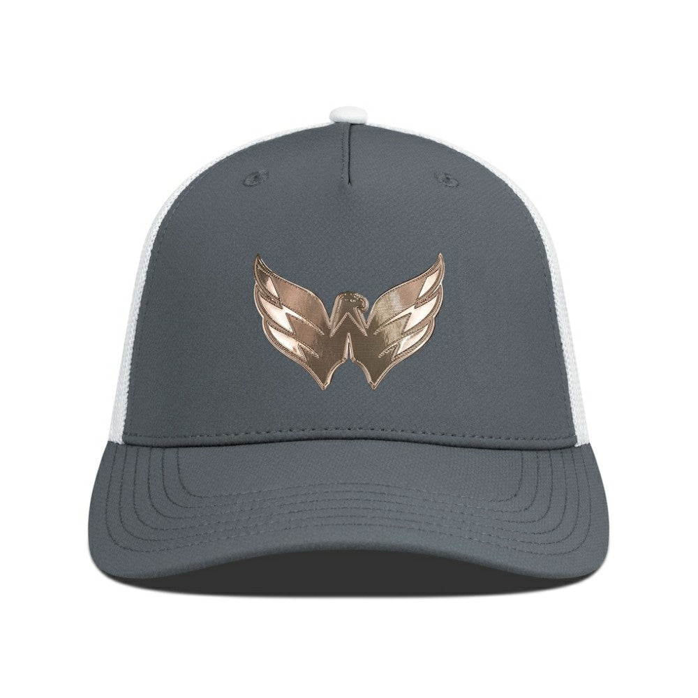 Washington Capitals Levelwear Signal Copper Insignia Trucker Adjustable Hat - NHL Hats