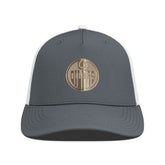 Edmonton Oilers Levelwear Signal Copper Insignia Trucker Adjustable Hat - NHL Hats