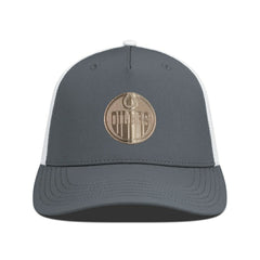 Edmonton Oilers Levelwear Signal Copper Insignia Trucker Adjustable Hat - NHL Hats