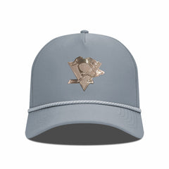 Pittsburgh Penguins Levelwear Gordon Copper Insignia Vented Adjustable Hat - NHL Hats
