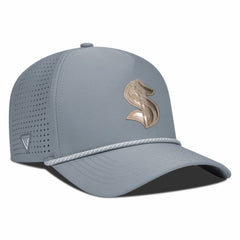 Seattle Kraken Levelwear Gordon Copper Insignia Vented Adjustable Hat - NHL Hats
