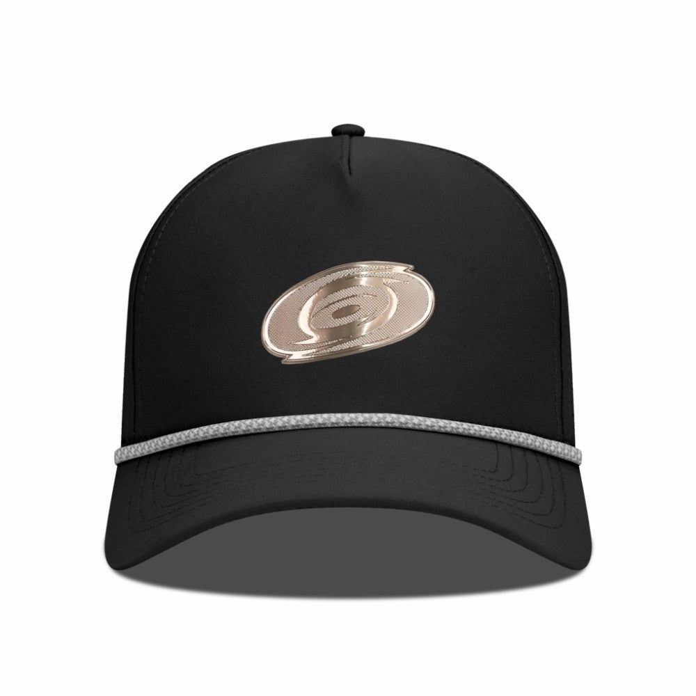 Carolina Hurricanes Levelwear Gordon Copper Insignia Vented Adjustable Hat - NHL Hats