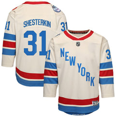 Igor Shesterkin New York Rangers Outerstuff Youth 2026 NHL Winter Classic Premier Jersey - NHL Jerseys