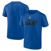 Blue Dallas Mavericks Greatest Dad T-Shirt sale | NBA