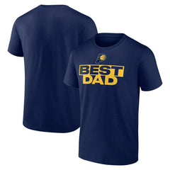 Navy Indiana Pacers Greatest Dad T-Shirt | NBA