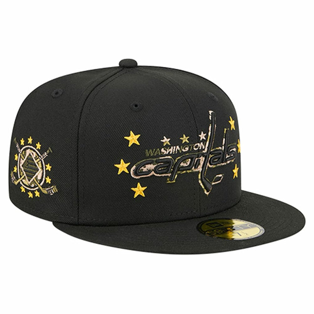 Washington Capitals New Era Military Appreciation Digital Camo Stars 59FIFTY Fitted Hat - NHL Hats