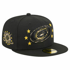 Carolina Hurricanes New Era Military Appreciation Digital Camo Stars 59FIFTY Fitted Hat - NHL Hats