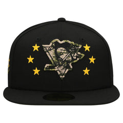 Pittsburgh Penguins New Era Military Appreciation Digital Camo Stars 59FIFTY Fitted Hat - NHL Hats