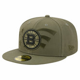 Boston Bruins New Era Military Appreciation Flag 59FIFTY Fitted Hat - NHL Hats