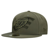 Detroit Red Wings New Era Military Appreciation Flag 59FIFTY Fitted Hat - NHL Hats