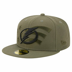 Tampa Bay Lightning New Era Military Appreciation Flag 59FIFTY Fitted Hat - NHL Hats