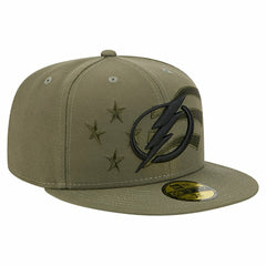 Tampa Bay Lightning New Era Military Appreciation Flag 59FIFTY Fitted Hat - NHL Hats