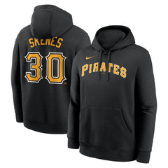 Paul Skenes Pittsburgh Pirates Nike Player Name & Number Club Fleece Pullover Hoodie - MLB Hoodies