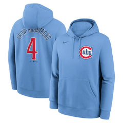 Pete Crow-Armstrong Chicago Cubs Nike Player Name & Number Club Fleece Pullover Hoodie - MLB Hoodies