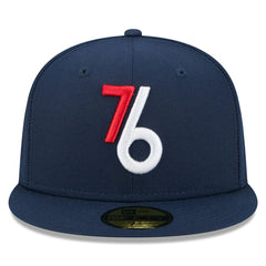 Navy Philadelphia 76ers 2025/26 City Edition Alternate 59FIFTY Fitted Hat | NBA