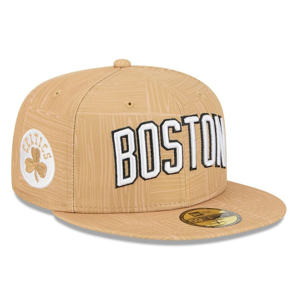 Gold Boston Celtics 2025/26 City Edition Alternate 59FIFTY Fitted Hat | NBA