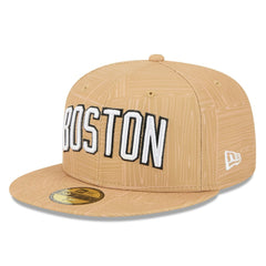 Gold Boston Celtics 2025/26 City Edition Alternate 59FIFTY Fitted Hat | NBA