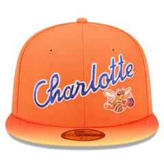 Orange Charlotte Hornets 2025/26 City Edition Alternate 59FIFTY Fitted Hat | NBA
