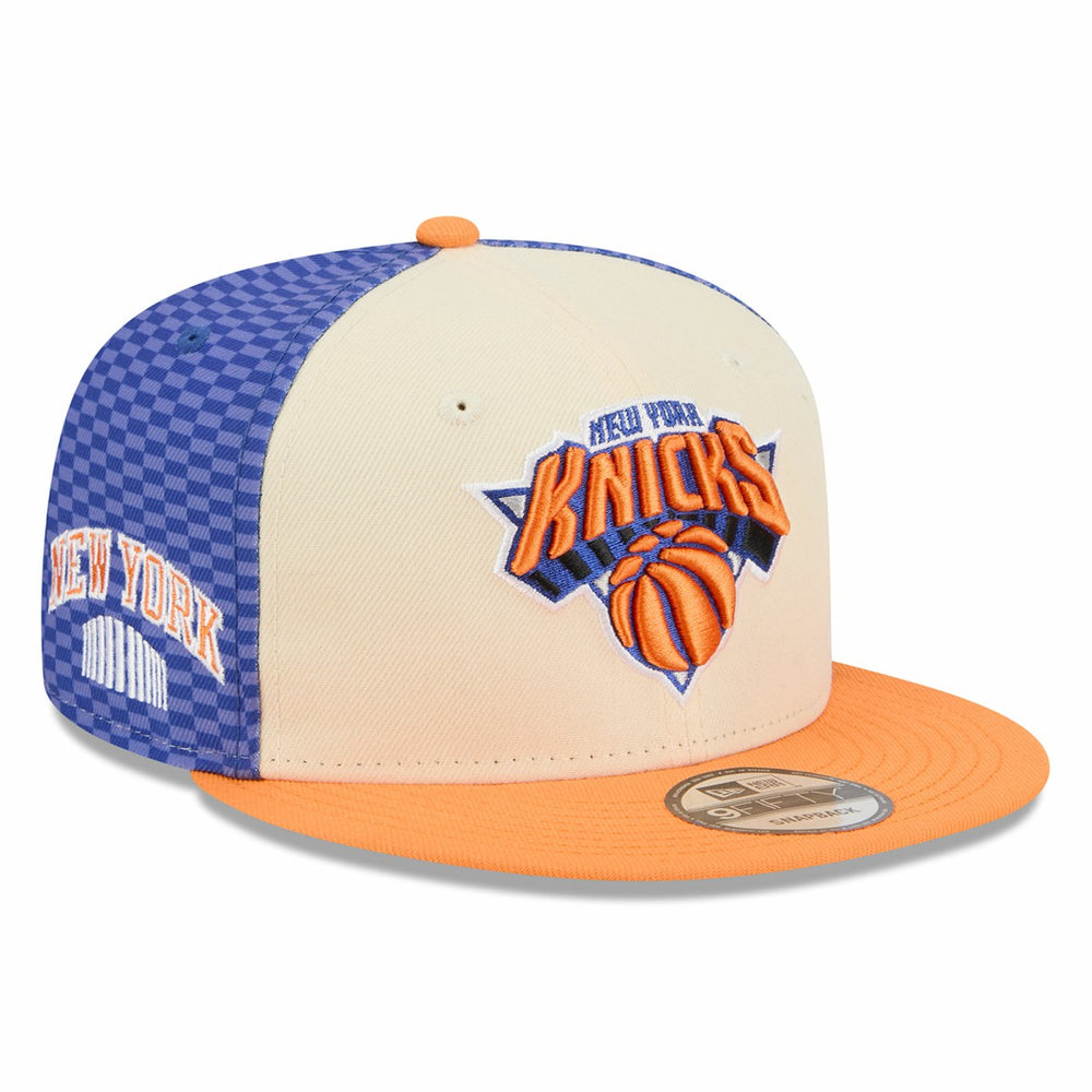Cream New York Knicks 2025/26 City Edition Alternate 9FIFTY Snapback Hat | NBA