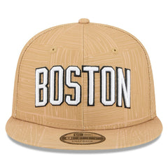 Gold Boston Celtics 2025/26 City Edition Alternate 9FIFTY Snapback Hat | NBA