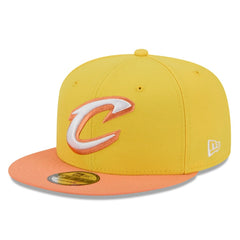 Gold Cleveland Cavaliers 2025/26 City Edition Alternate 9FIFTY Snapback Hat sale | NBA