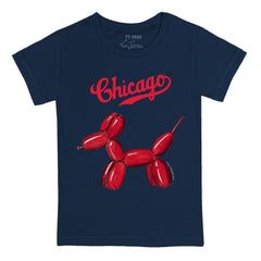 Chicago Cubs Tiny Turnip Youth Balloon Dog T-Shirt - MLB T-shirts