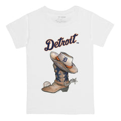 Detroit Tigers Tiny Turnip Youth Cowboy Boot T-Shirt - MLB T-shirts