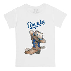 Kansas City Royals Tiny Turnip Youth Cowboy Boot T-Shirt - MLB T-shirts
