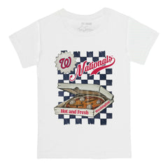 Washington Nationals Tiny Turnip Youth Pizza T-Shirt - MLB T-shirts