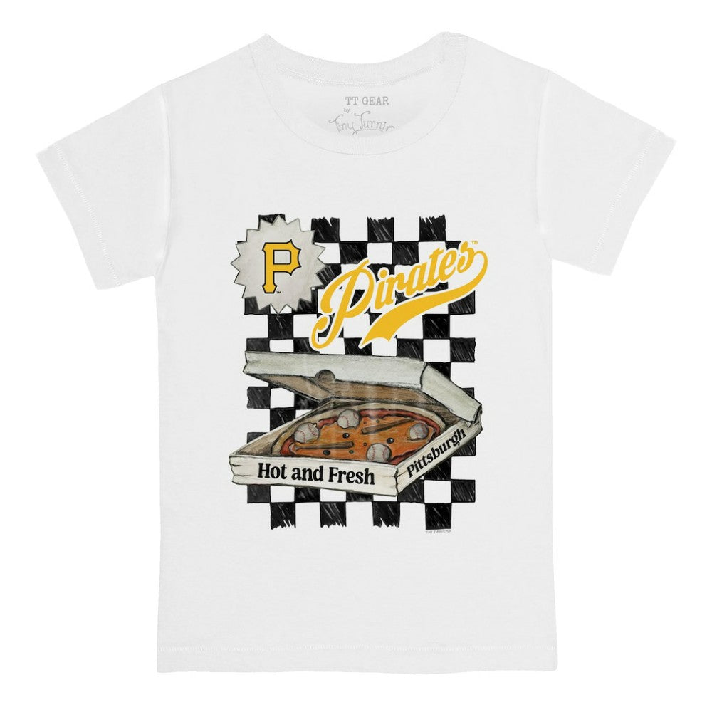 Pittsburgh Pirates Tiny Turnip Youth Pizza T-Shirt - MLB T-shirts