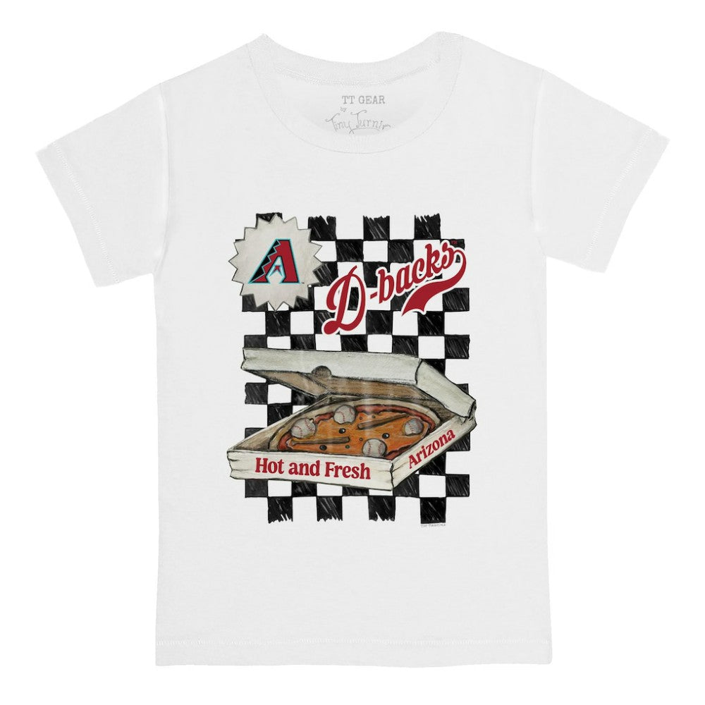 Arizona Diamondbacks Tiny Turnip Youth Pizza T-Shirt - MLB T-shirts