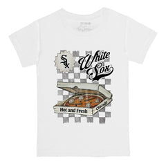 Chicago White Sox Tiny Turnip Youth Pizza T-Shirt - MLB T-shirts