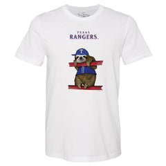 Texas Rangers Tiny Turnip Unisex Sloth T-Shirt - MLB T-shirts
