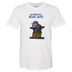 Toronto Blue Jays Tiny Turnip Unisex Sloth T-Shirt - MLB T-shirts