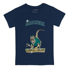 Seattle Mariners Tiny Turnip Youth Velociraptor T-Shirt - MLB T-shirts