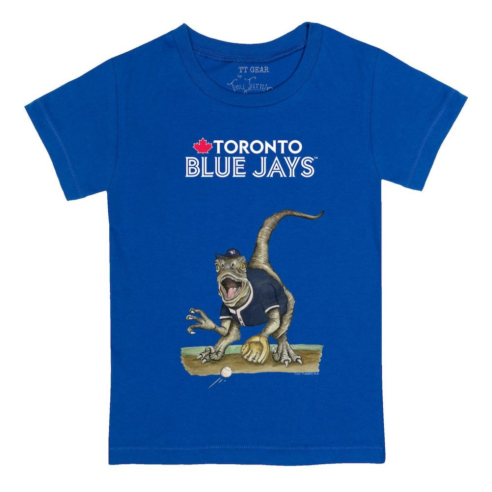 Toronto Blue Jays Tiny Turnip Youth Velociraptor T-Shirt - MLB T-shirts