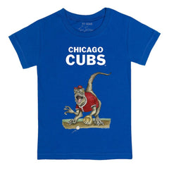 Chicago Cubs Tiny Turnip Youth Velociraptor T-Shirt - MLB T-shirts