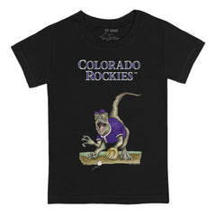 Colorado Rockies Tiny Turnip Youth Velociraptor T-Shirt - MLB T-shirts