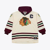 Chicago Blackhawks Mitchell & Ness x Just Don Jersey Hoodie - NHL Jerseys