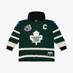 Toronto Maple Leafs Mitchell & Ness x Just Don Jersey Hoodie - NHL Jerseys