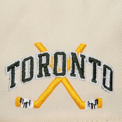 Toronto Maple Leafs Mitchell & Ness x Just Don Wave Script Pro Strapback Hat - NHL Hats