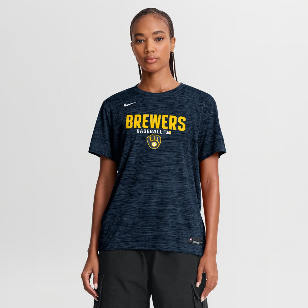 Milwaukee Brewers Nike Women's Authentic Collection Velocity Dri-FIT T-Shirt - MLB T-shirts
