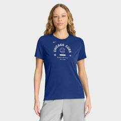 Chicago Cubs Nike Women's Authentic Collection Early Work Tri-Blend Dri-FIT T-Shirt - MLB T-shirts
