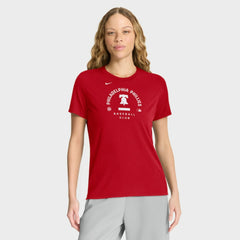 Philadelphia Phillies Nike Women's Authentic Collection Early Work Tri-Blend Dri-FIT T-Shirt - MLB T-shirts