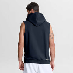 Atlanta Braves Nike Authentic Collection Standard Issue Dri-FIT Sleeveless Hoodie - MLB Hoodies