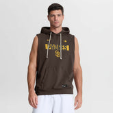 San Diego Padres Nike Authentic Collection Standard Issue Dri-FIT Sleeveless Hoodie - MLB Hoodies