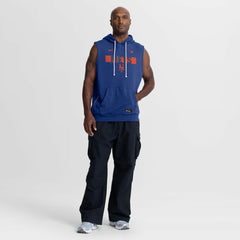 New York Mets Nike Authentic Collection Standard Issue Dri-FIT Sleeveless Hoodie - MLB Hoodies